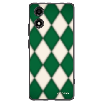 Picasee crna silikonska maskica za Motorola Moto E14 - Emerald Diamond