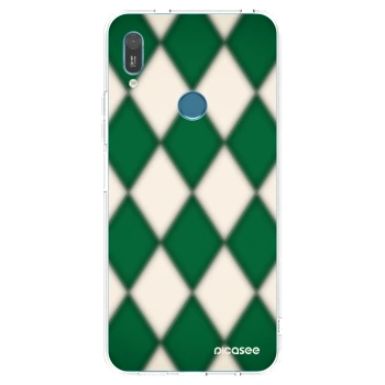 Picasee silikonska prozirna maskica za Huawei Y6 2019 - Emerald Diamond