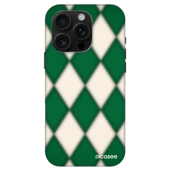 Picasee Fashion Case MagSafe za Apple iPhone 16 Pro - Emerald Diamond