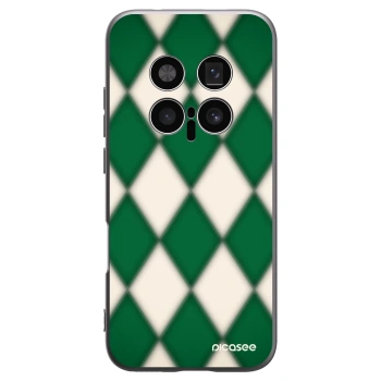 Picasee crna silikonska maskica za Honor Magic8 Pro 5G - Emerald Diamond