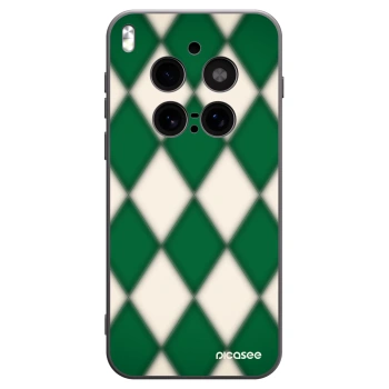 Picasee crna silikonska maskica za Vivo X300 Pro - Emerald Diamond