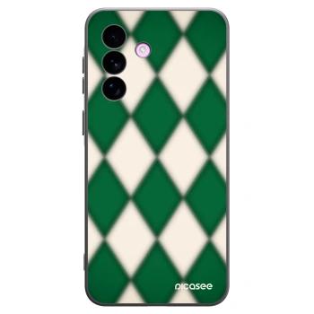 Picasee crna silikonska maskica za Samsung Galaxy A57 5G - Emerald Diamond