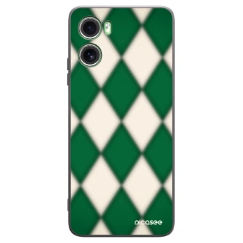 Picasee crna silikonska maskica za Motorola Moto G06 - Emerald Diamond