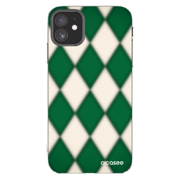 Picasee silikonska prozirna maskica za Apple iPhone 11 - Emerald Diamond