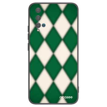 Picasee crna silikonska maskica za Huawei Nova 5T - Emerald Diamond