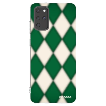 Picasee silikonska prozirna maskica za Samsung Galaxy S20+ G985F - Emerald Diamond
