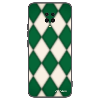 Picasee crna silikonska maskica za Xiaomi Redmi Note 9 Pro - Emerald Diamond