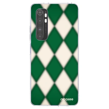 Picasee silikonska prozirna maskica za Xiaomi Mi Note 10 Lite - Emerald Diamond