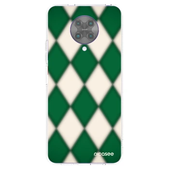 Picasee silikonska prozirna maskica za Xiaomi Poco F2 Pro - Emerald Diamond