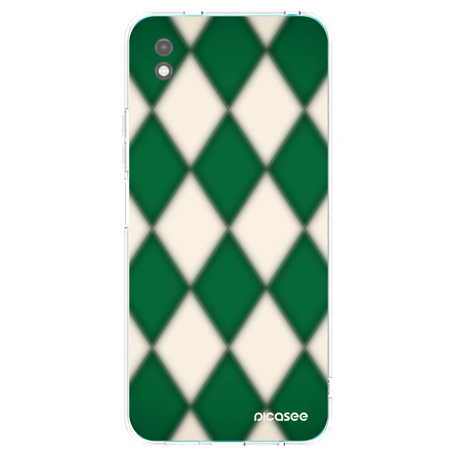Picasee crna silikonska maskica za Xiaomi Redmi 9A - Emerald Diamond