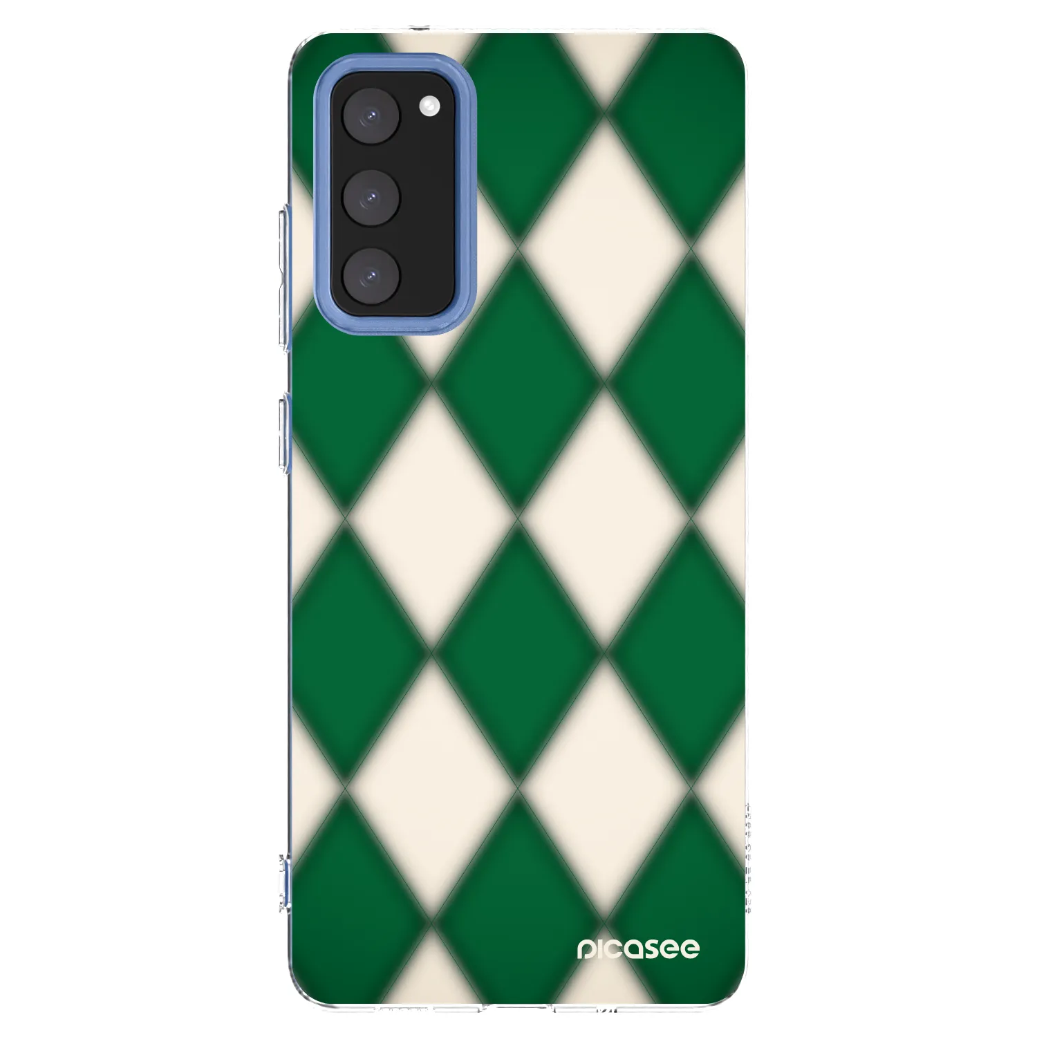 Picasee silikonska prozirna maskica za Samsung Galaxy S20 FE - Emerald Diamond