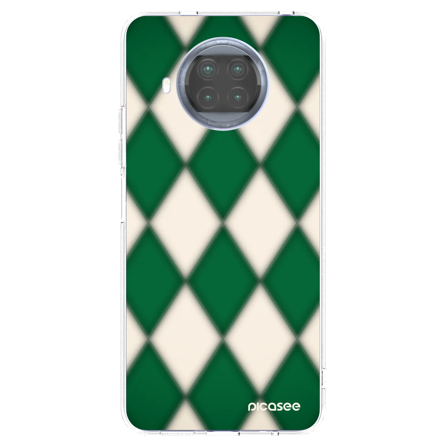 Picasee silikonska prozirna maskica za Xiaomi Mi 10T Lite - Emerald Diamond