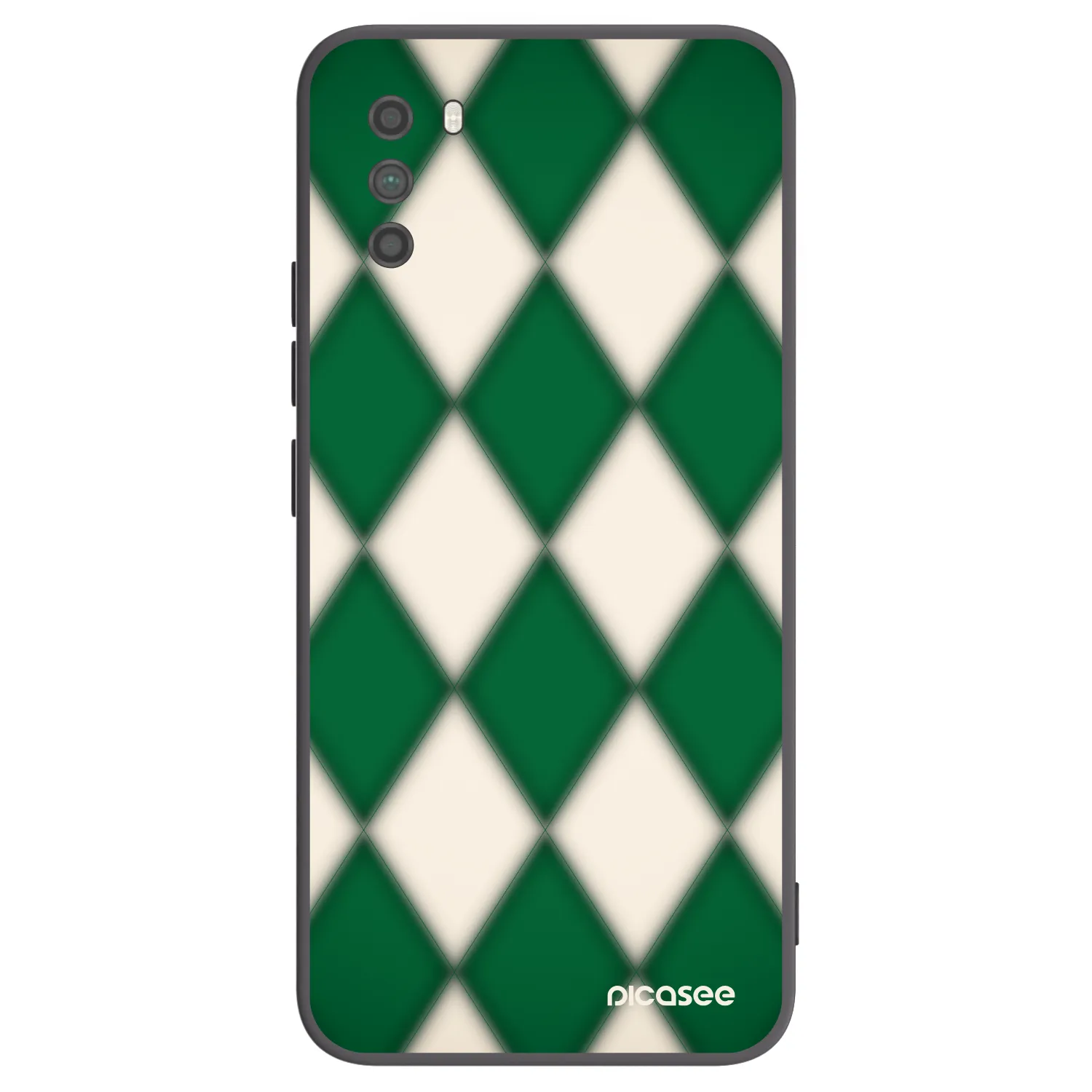 Picasee crna silikonska maskica za Xiaomi Poco M3 - Emerald Diamond