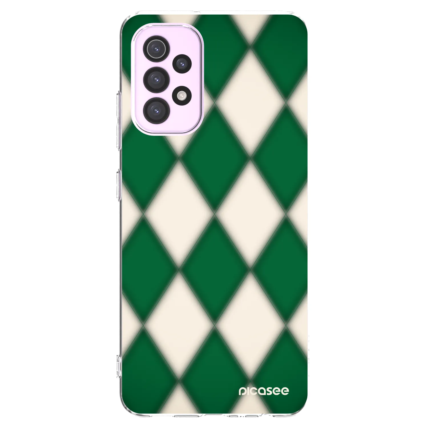 Picasee silikonska prozirna maskica za Samsung Galaxy A32 5G A326B - Emerald Diamond