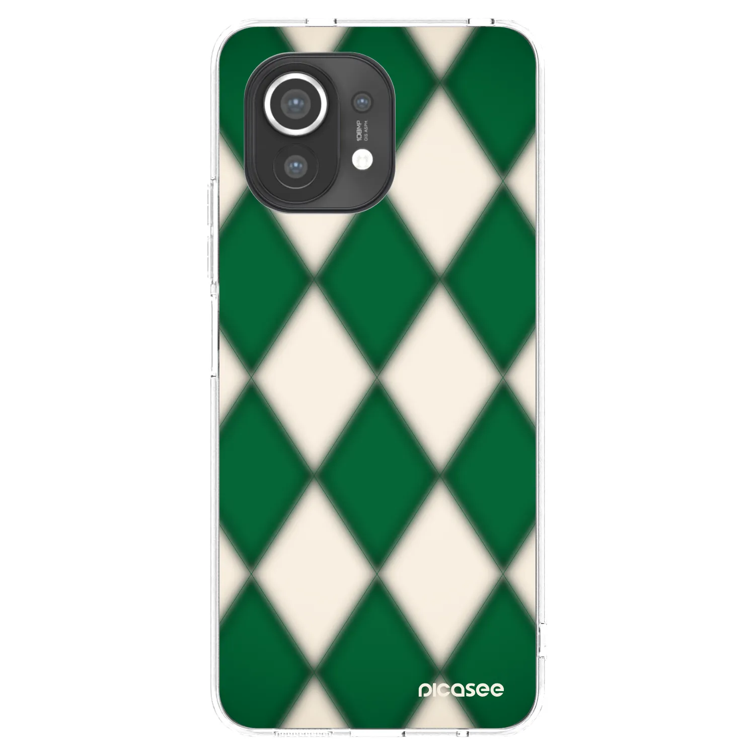 Picasee silikonska prozirna maskica za Xiaomi Mi 11 - Emerald Diamond