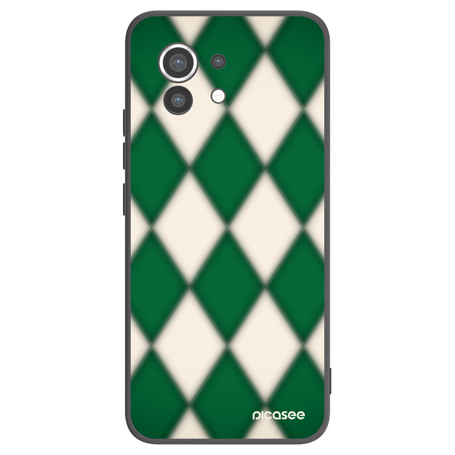Picasee crna silikonska maskica za Xiaomi Mi 11 - Emerald Diamond