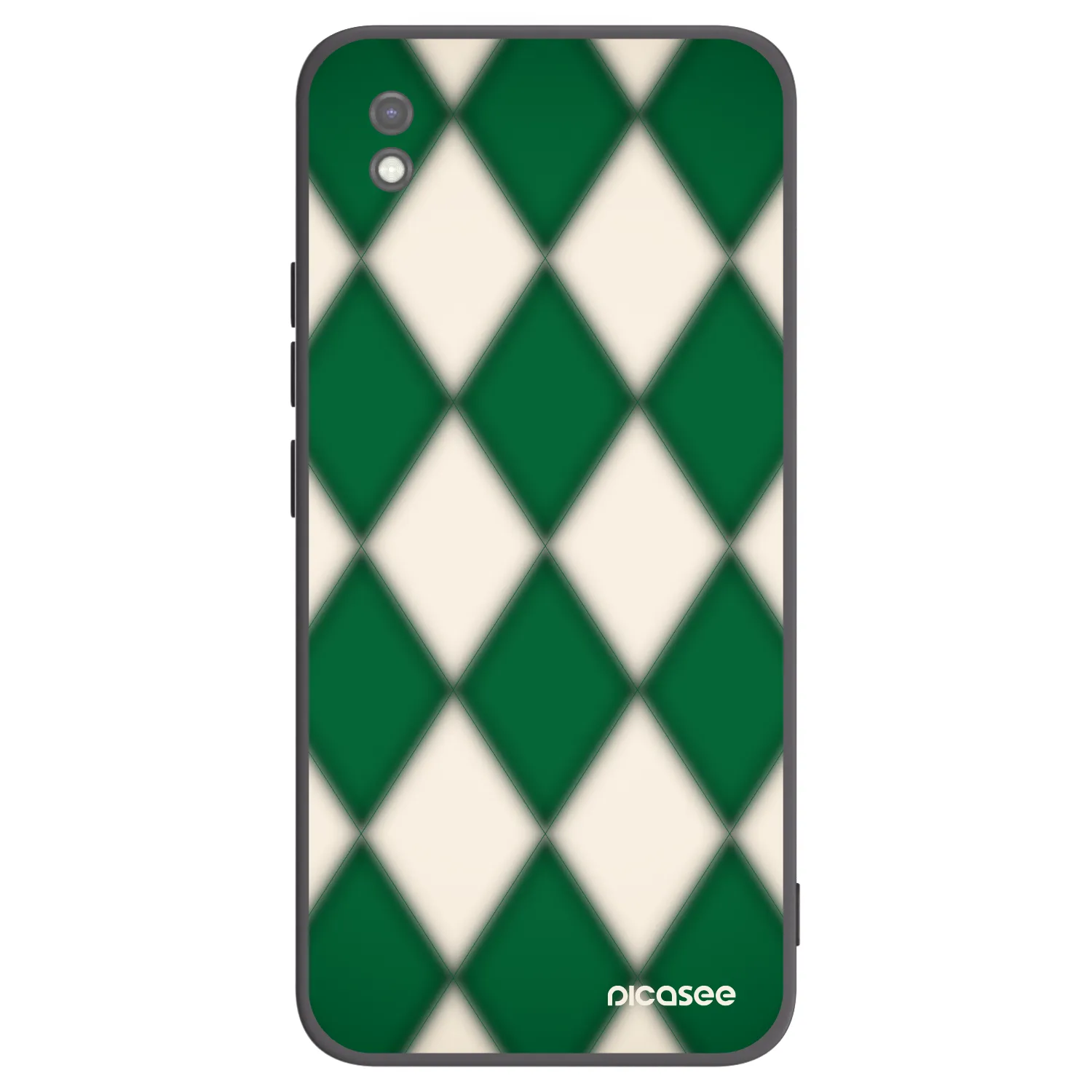 Picasee crna silikonska maskica za Xiaomi Redmi 9AT - Emerald Diamond
