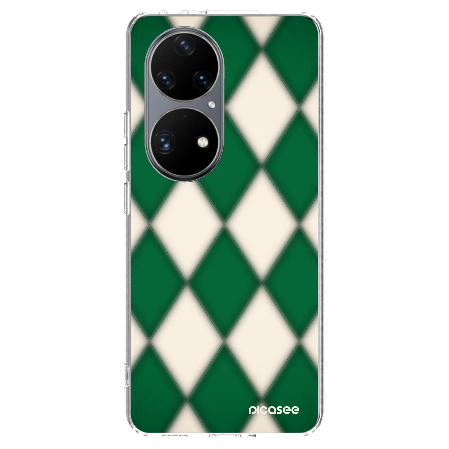 Picasee silikonska prozirna maskica za Huawei P50 - Emerald Diamond