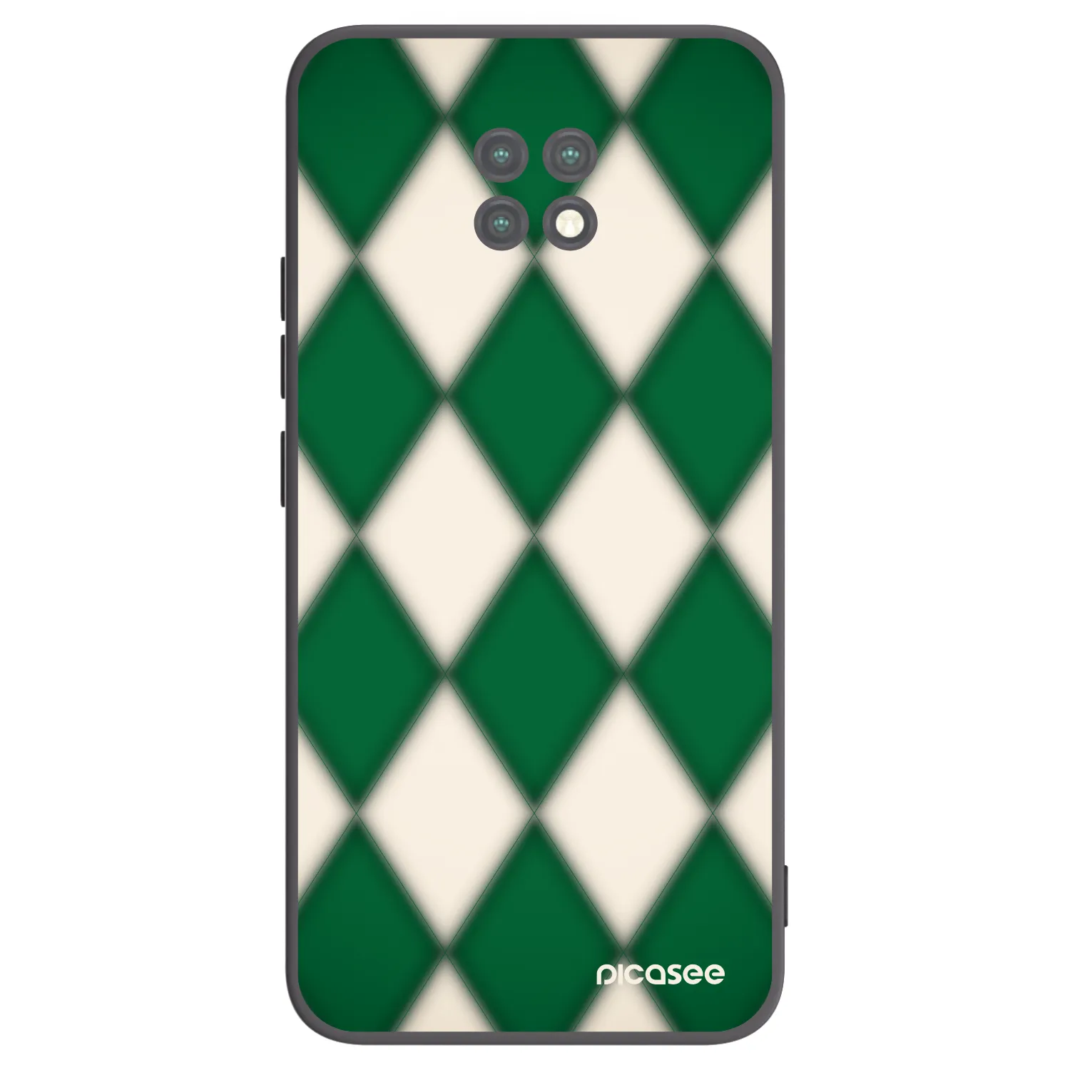 Picasee crna silikonska maskica za Xiaomi Redmi Note 9T - Emerald Diamond