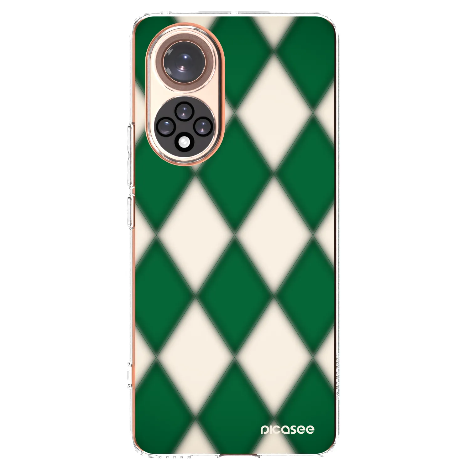 Picasee silikonska prozirna maskica za Huawei Nova 9 - Emerald Diamond