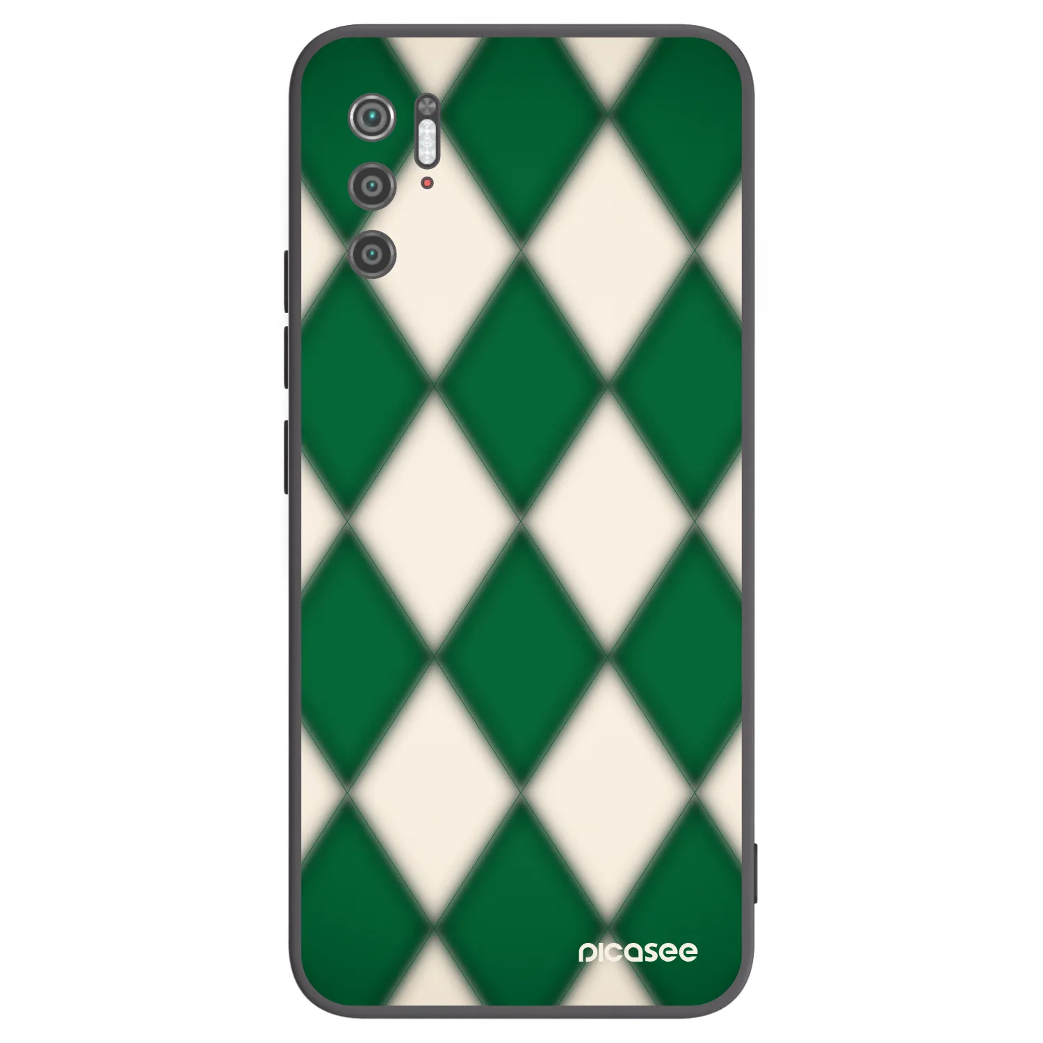 Picasee crna silikonska maskica za Xiaomi Poco M3 Pro 5G - Emerald Diamond