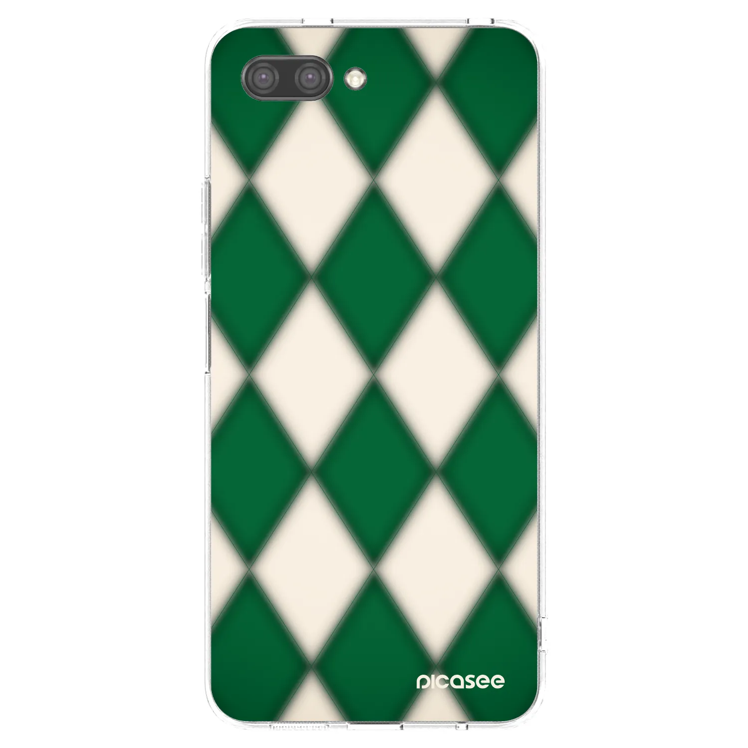 Picasee silikonska prozirna maskica za Honor 10 - Emerald Diamond