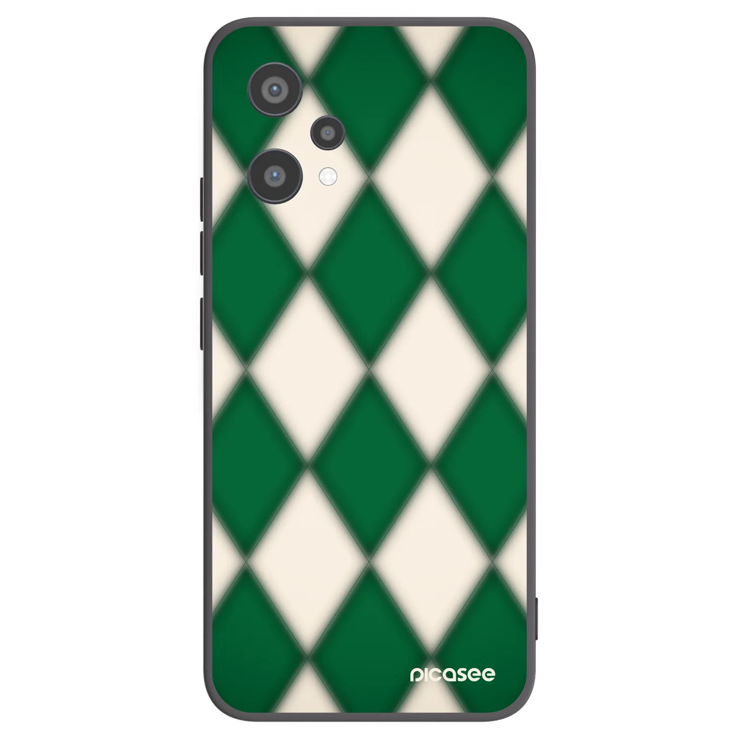 Picasee crna silikonska maskica za Realme 9 Pro 5G - Emerald Diamond
