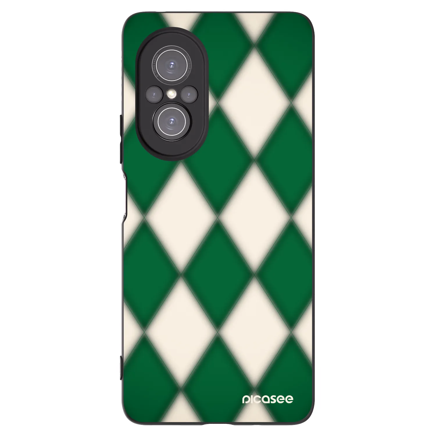 Picasee crna silikonska maskica za Huawei Nova 9 SE - Emerald Diamond