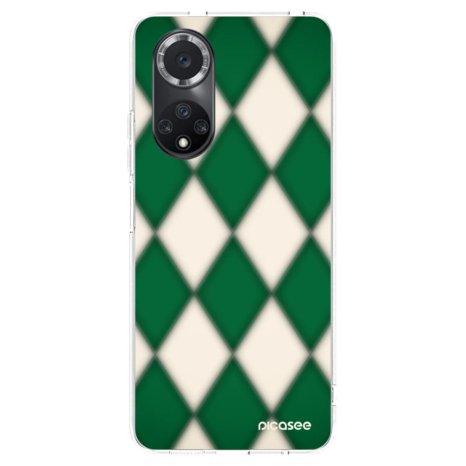 Picasee silikonska prozirna maskica za Huawei Nova 9 SE - Emerald Diamond