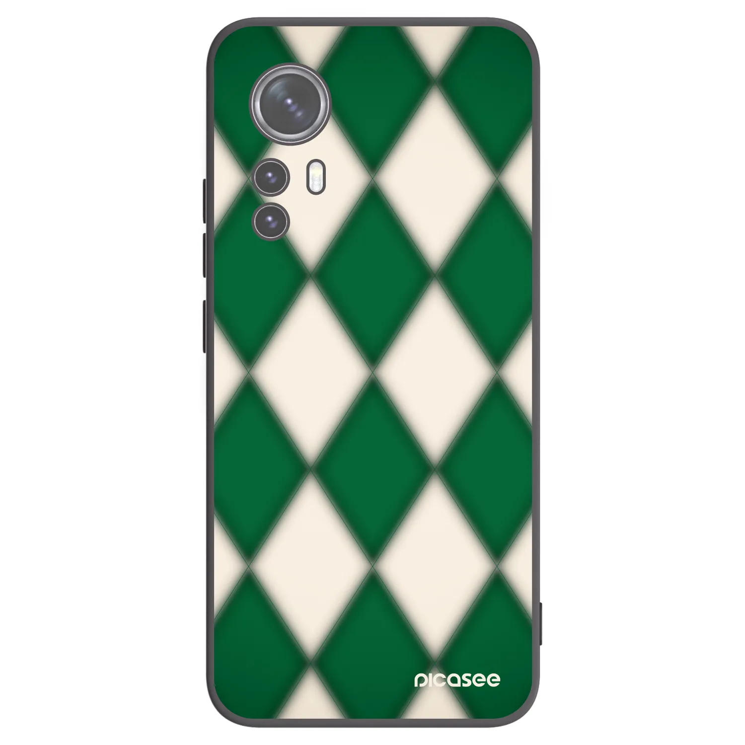 Picasee crna silikonska maskica za Xiaomi 12 - Emerald Diamond