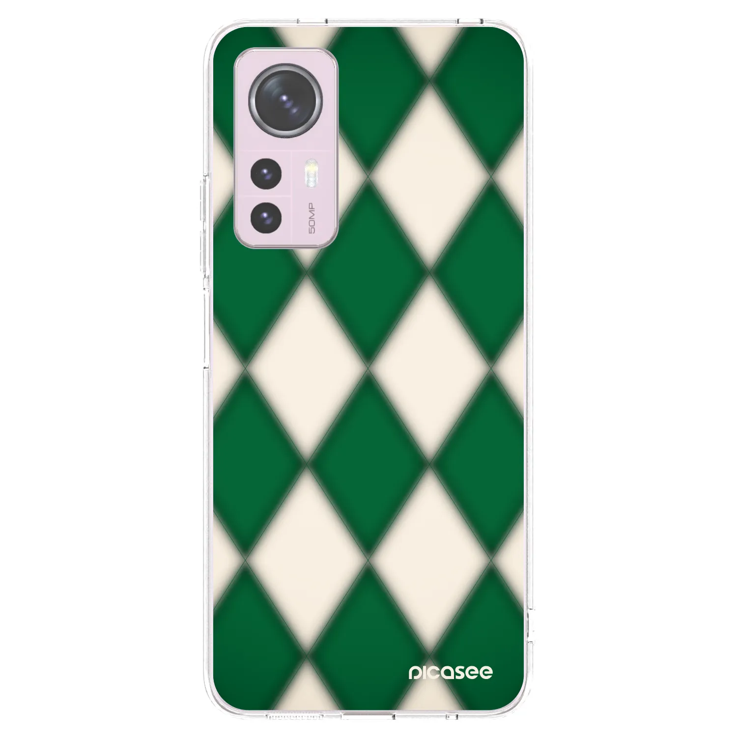 Picasee silikonska prozirna maskica za Xiaomi 12 - Emerald Diamond