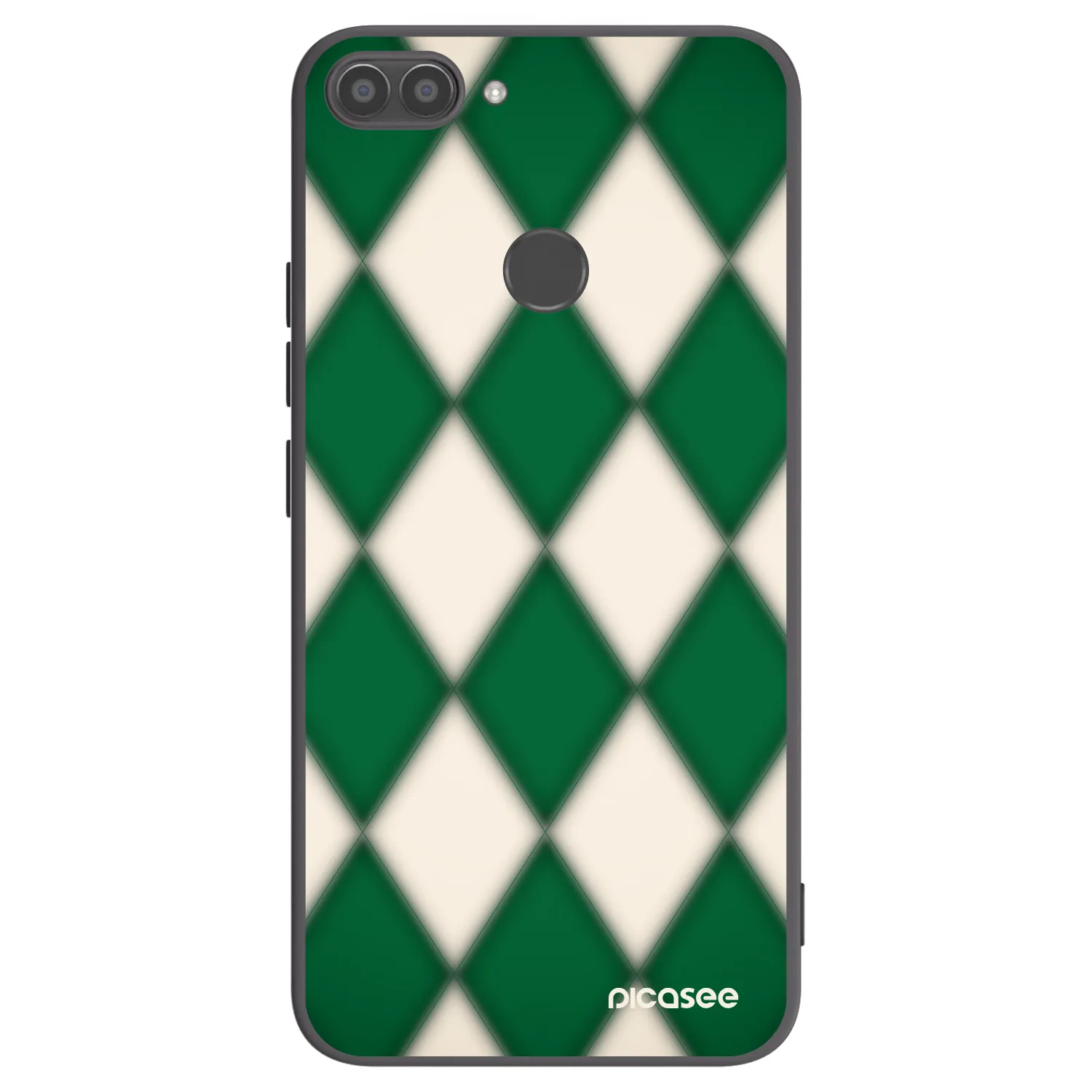 Picasee crna silikonska maskica za Huawei P Smart - Emerald Diamond