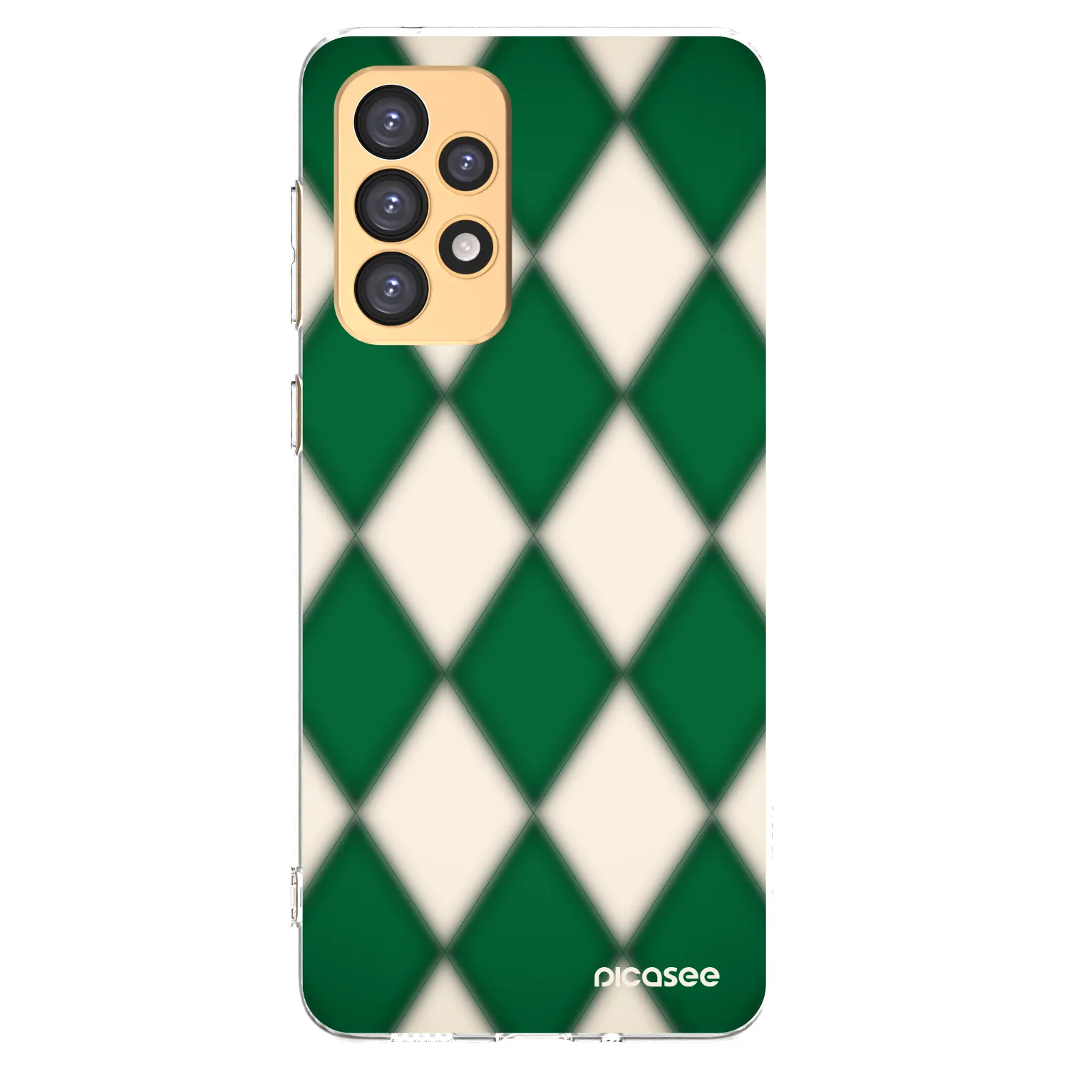 Picasee silikonska prozirna maskica za Samsung Galaxy A33 5G A336 - Emerald Diamond