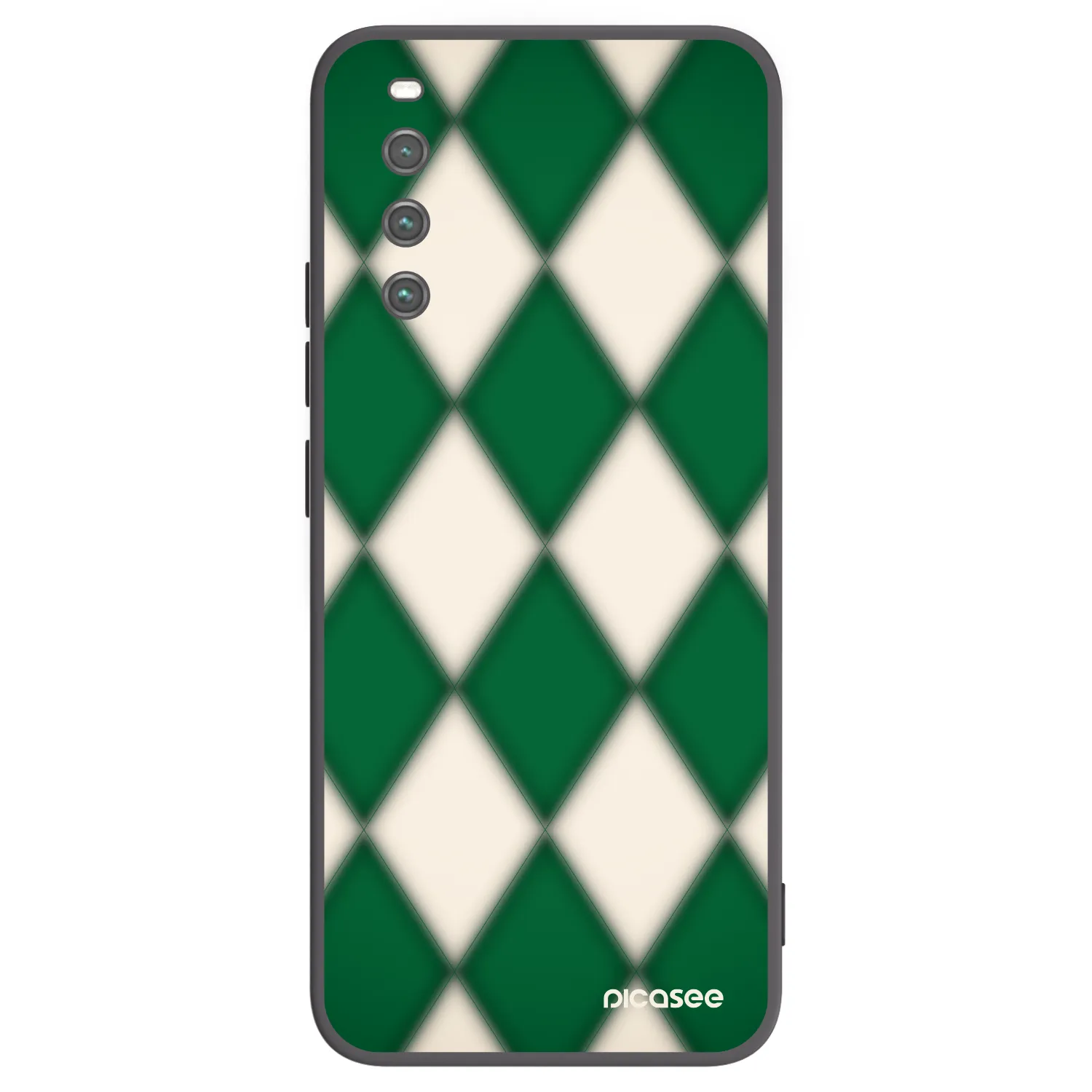 Picasee crna silikonska maskica za Sony Xperia 10 IV 5G - Emerald Diamond