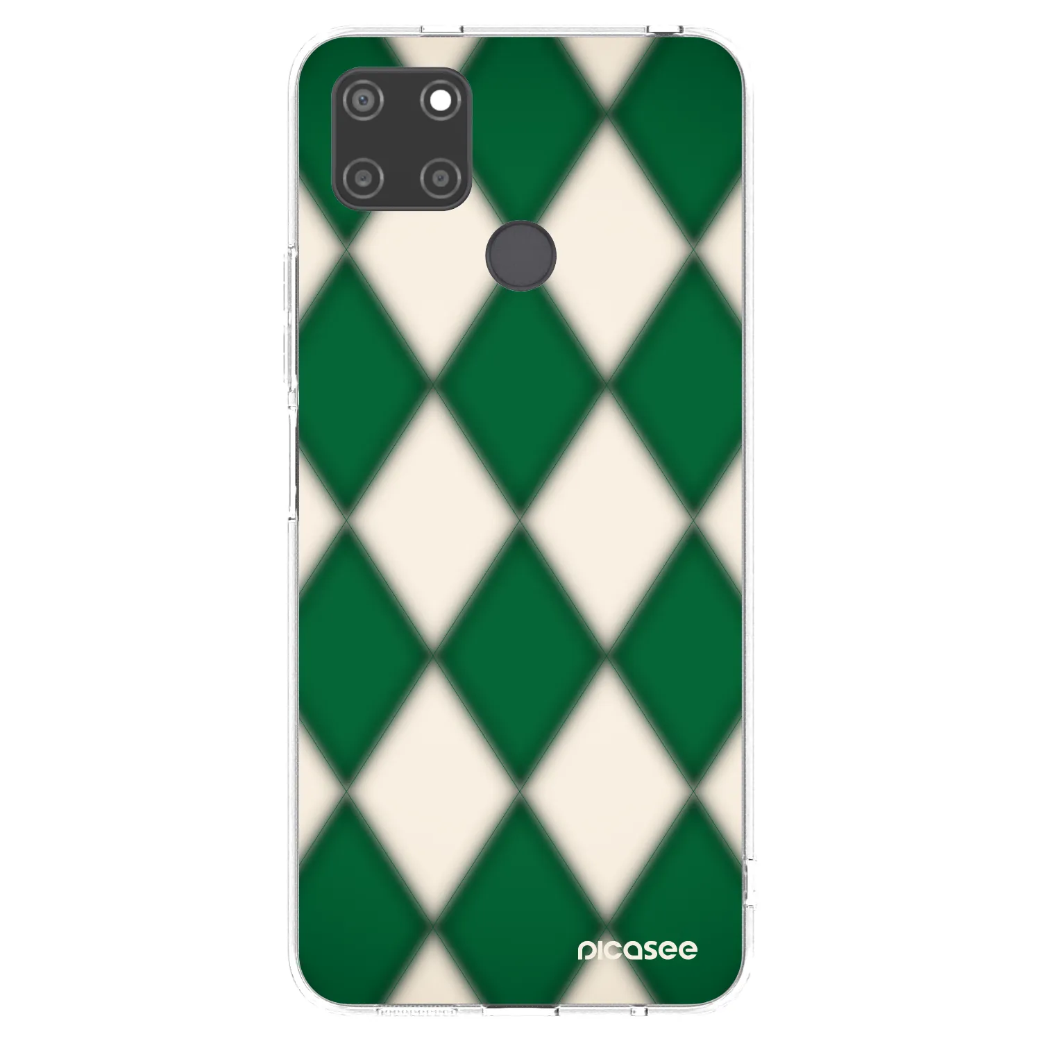 Picasee silikonska prozirna maskica za Realme C21Y - Emerald Diamond