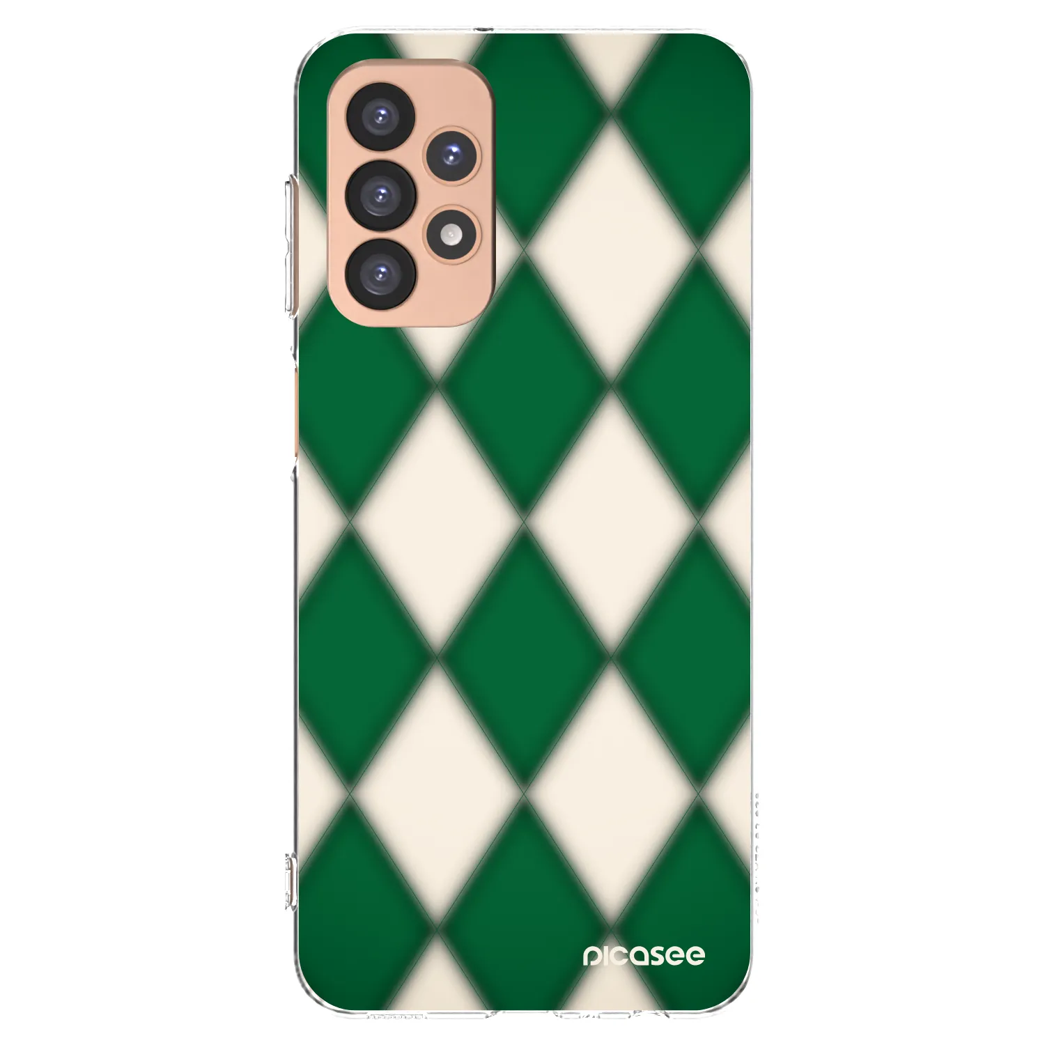 Picasee silikonska prozirna maskica za Samsung Galaxy A23 A236B 5G - Emerald Diamond