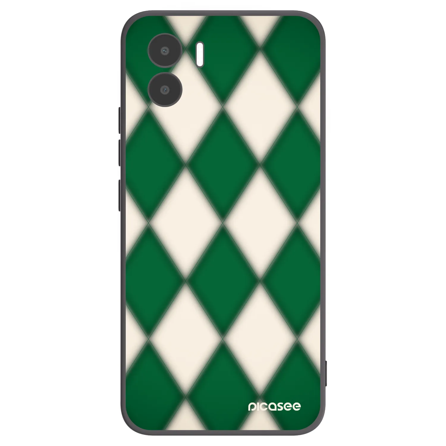 Picasee crna silikonska maskica za Xiaomi Redmi A1 - Emerald Diamond