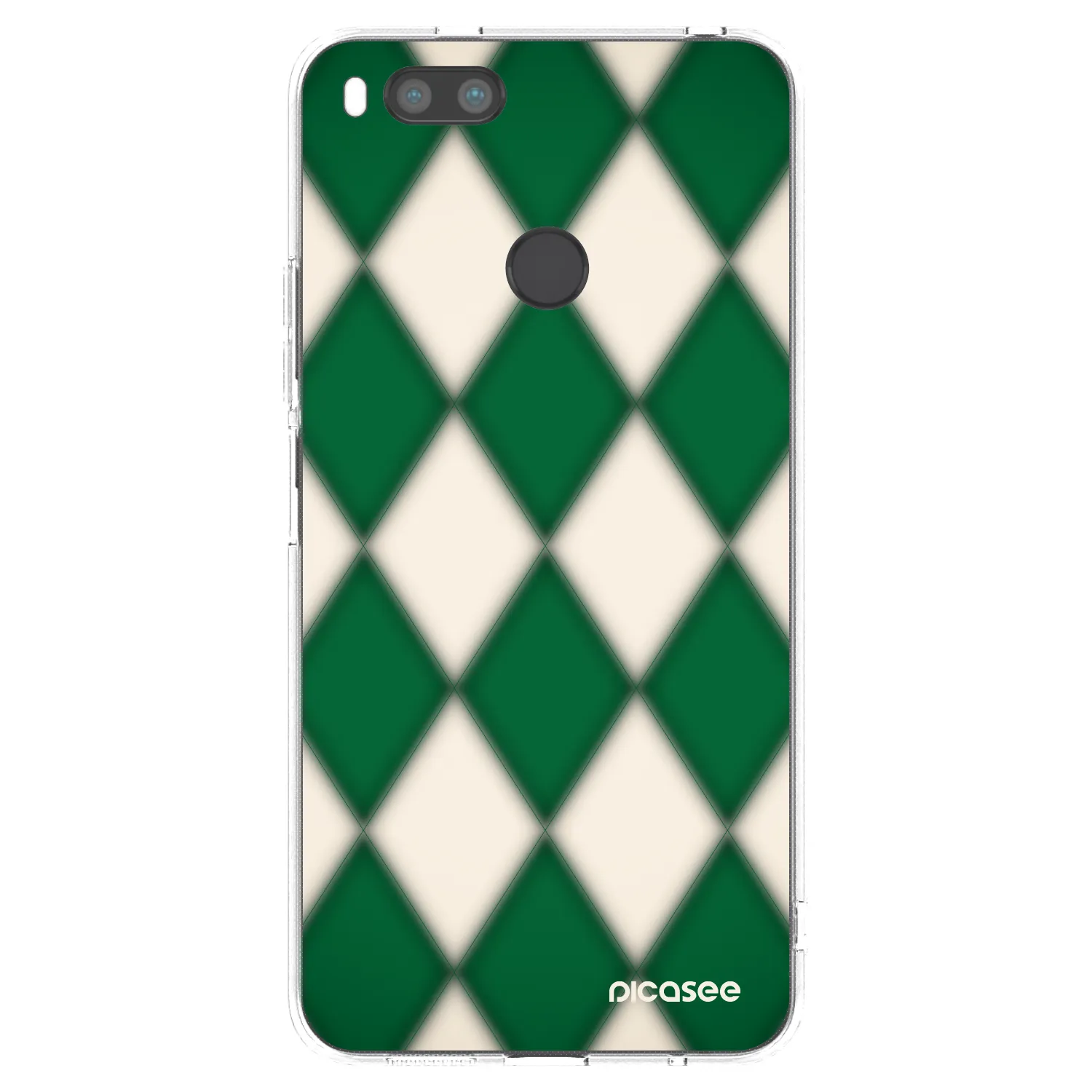 Picasee silikonska prozirna maskica za Xiaomi Redmi A1 - Emerald Diamond