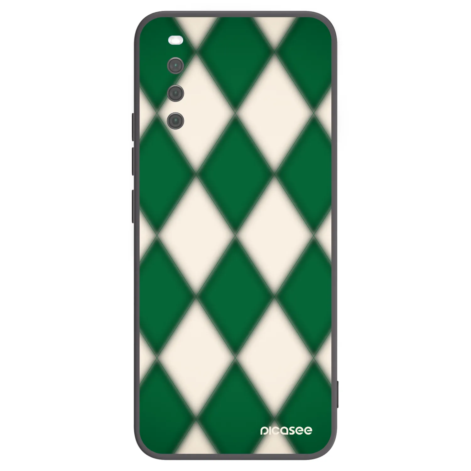 Picasee crna silikonska maskica za Sony Xperia 10 III - Emerald Diamond