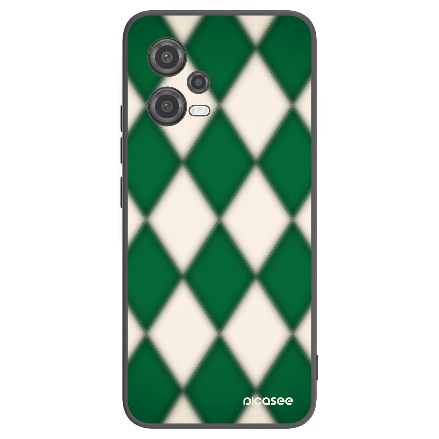 Picasee crna silikonska maskica za Xiaomi Poco X5 - Emerald Diamond