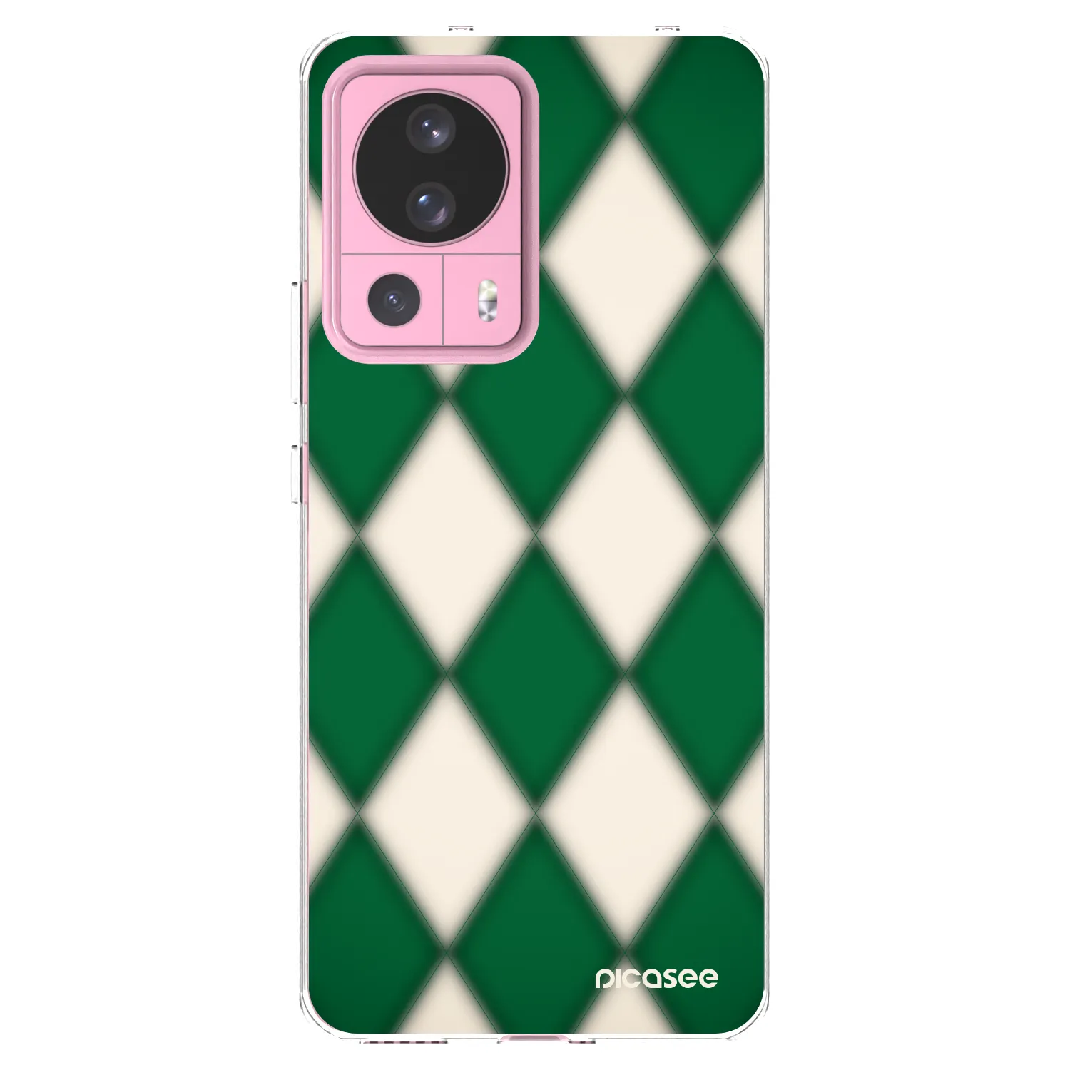 Picasee silikonska prozirna maskica za Xiaomi 13 Lite - Emerald Diamond