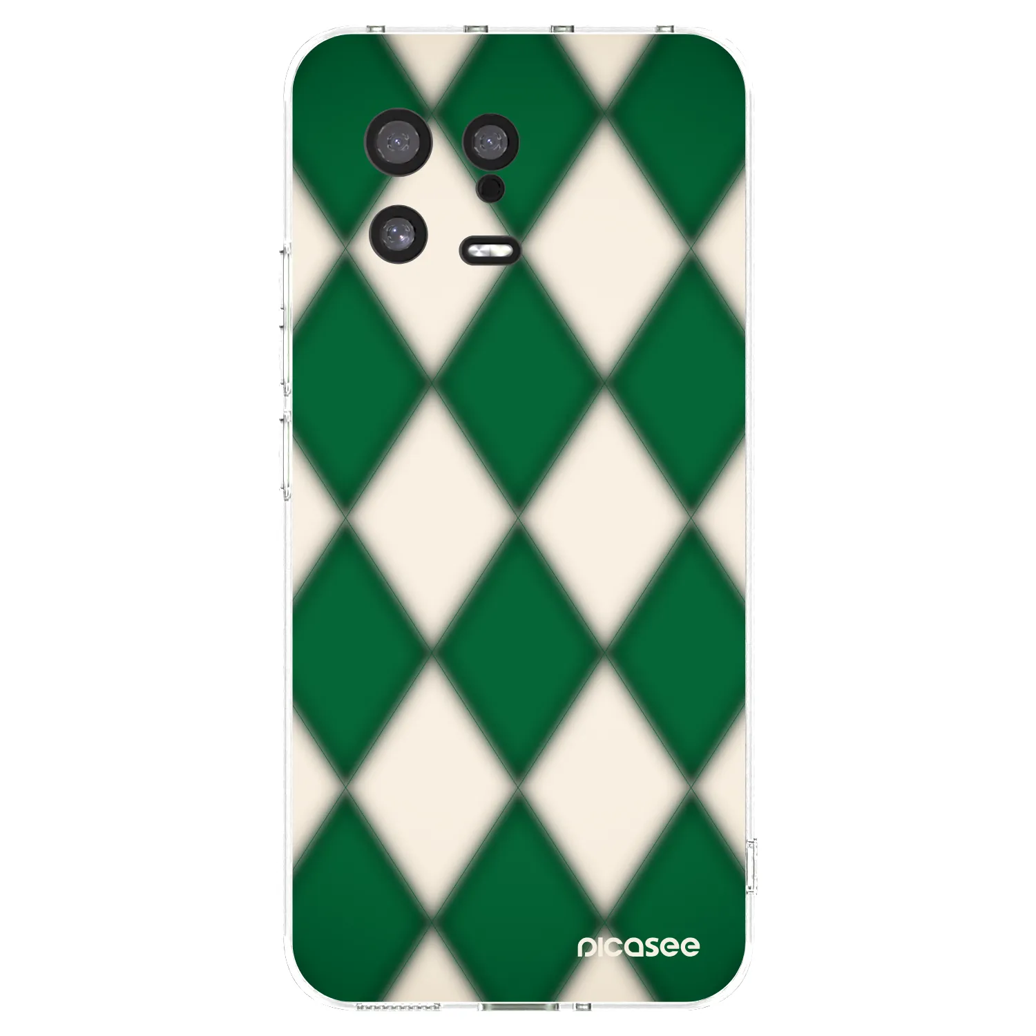Picasee silikonska prozirna maskica za Xiaomi 13 - Emerald Diamond
