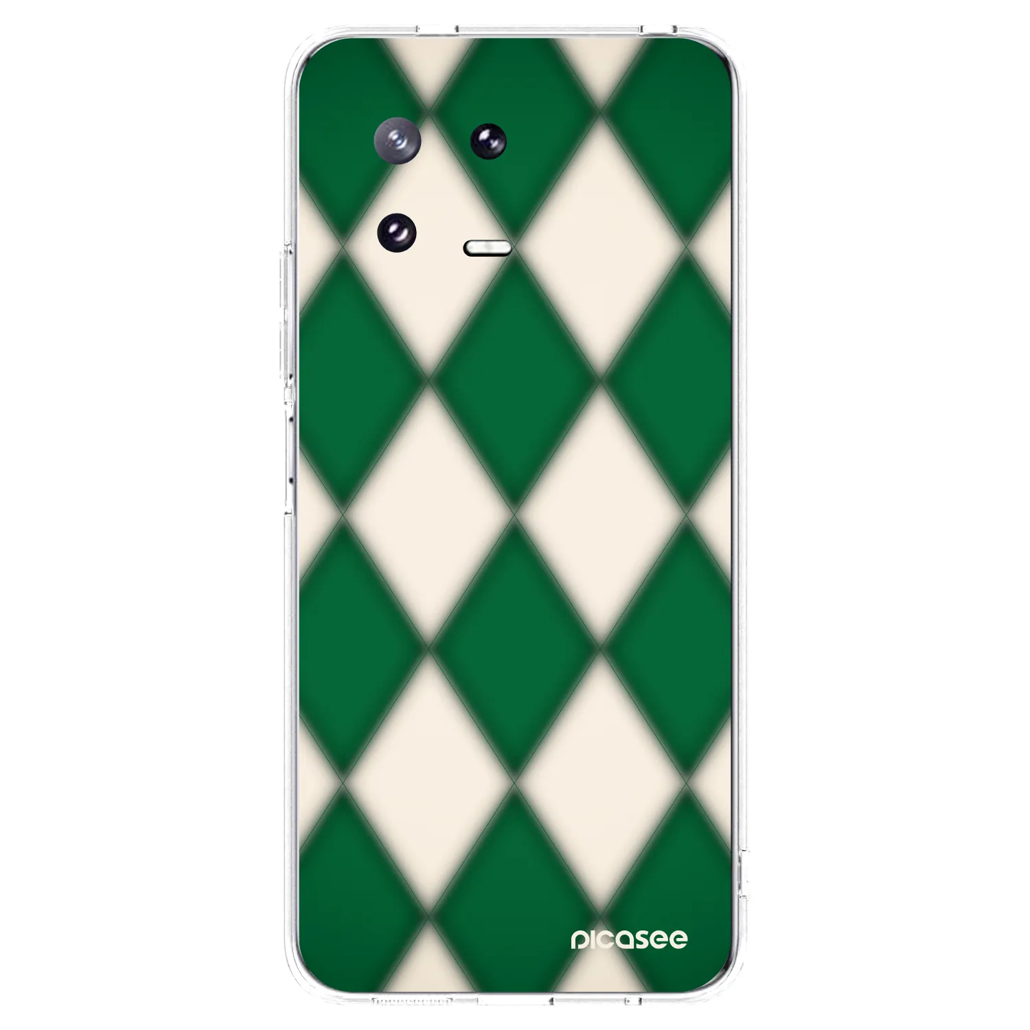 Picasee silikonska prozirna maskica za Xiaomi 13 Pro - Emerald Diamond