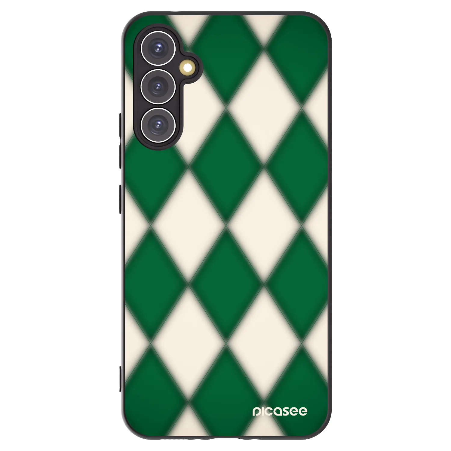 Picasee crna silikonska maskica za Samsung Galaxy A34 5G A346B - Emerald Diamond