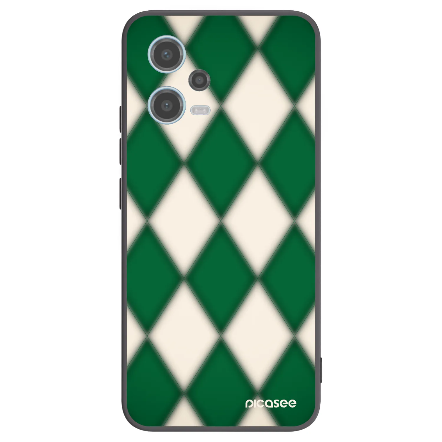 Picasee crna silikonska maskica za Xiaomi Redmi Note 12 5G - Emerald Diamond