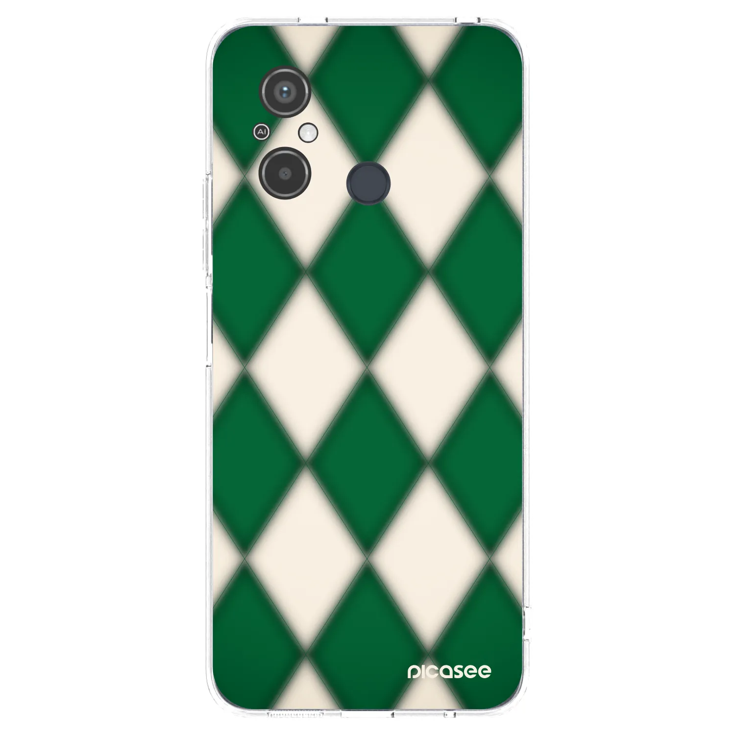 Picasee silikonska prozirna maskica za Xiaomi Redmi 12C - Emerald Diamond