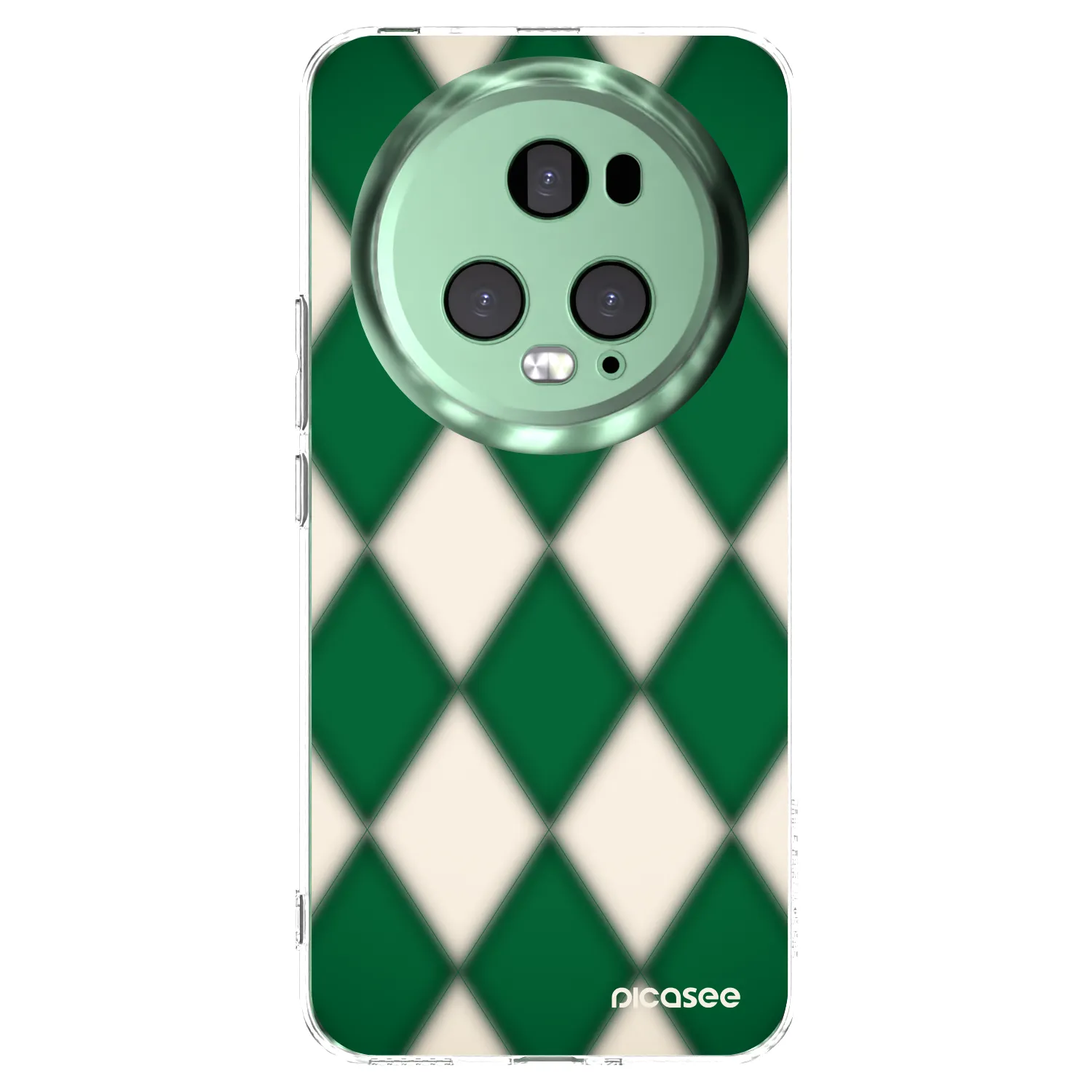 Picasee silikonska prozirna maskica za Honor Magic5 Pro - Emerald Diamond