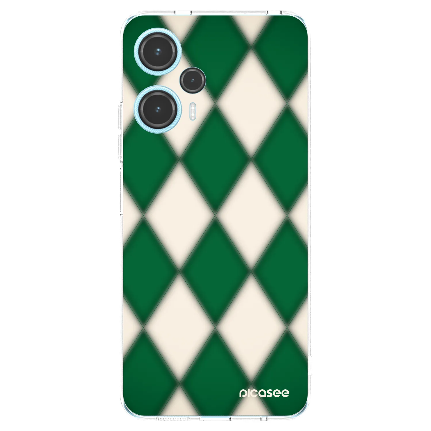 Picasee silikonska prozirna maskica za Xiaomi Poco F5 - Emerald Diamond