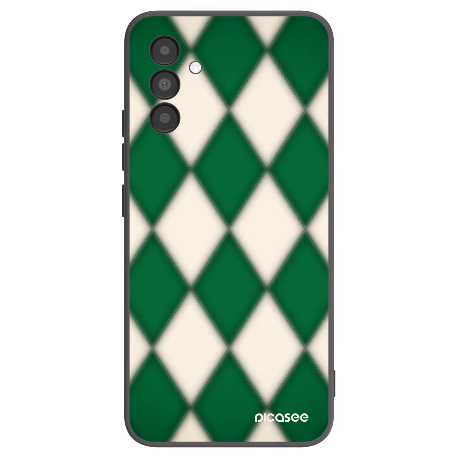 Picasee crna silikonska maskica za Samsung Galaxy A04s A047F - Emerald Diamond