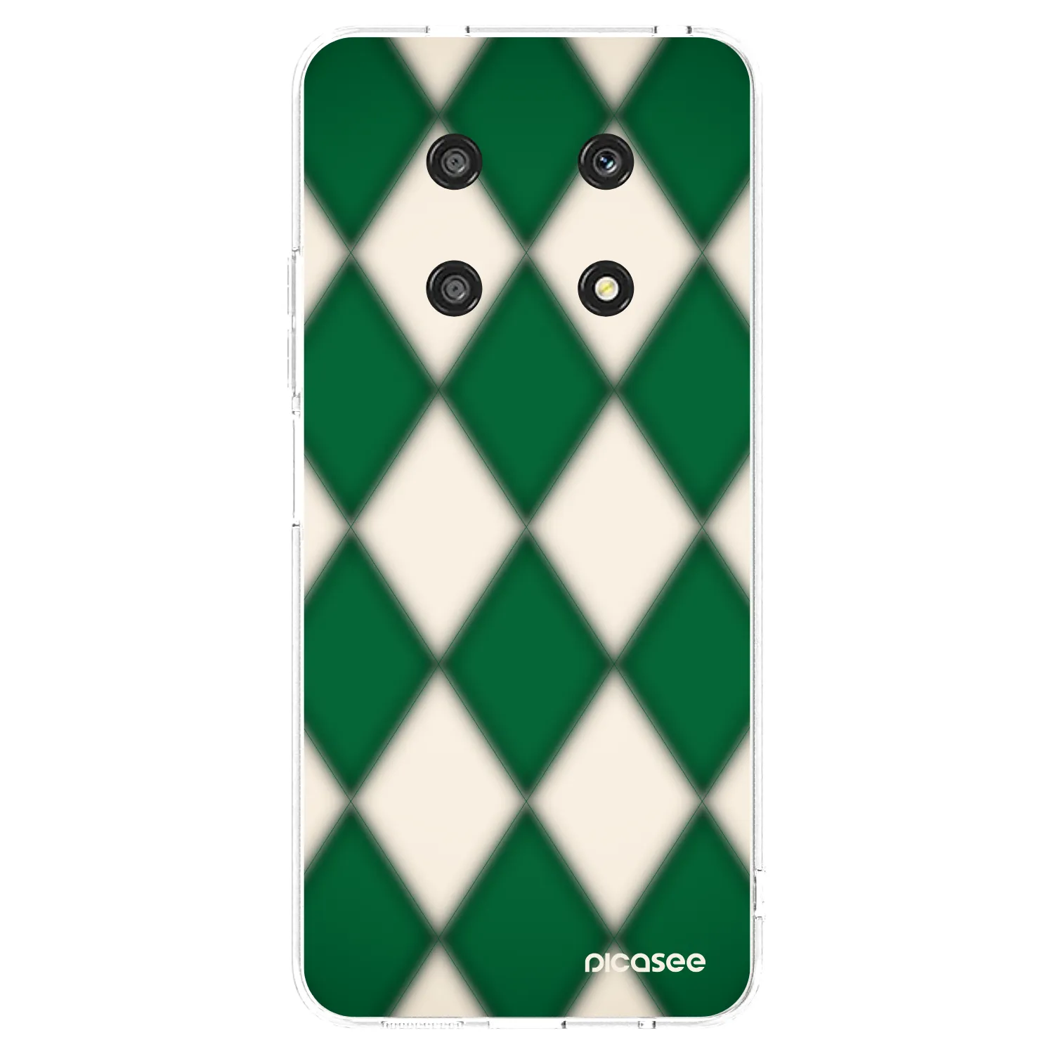 Picasee silikonska prozirna maskica za Honor Magic4 Lite 5G - Emerald Diamond